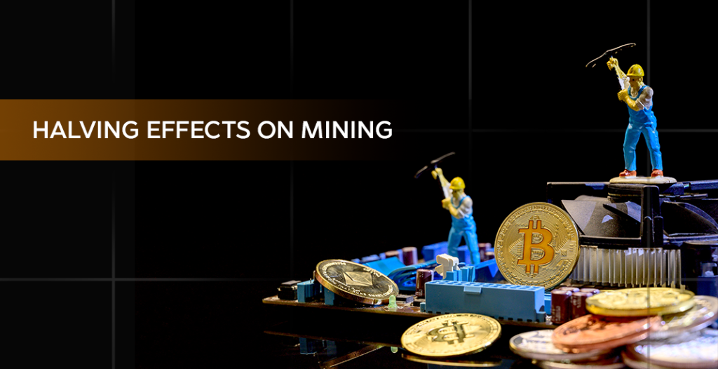 Halving Effects on Mining